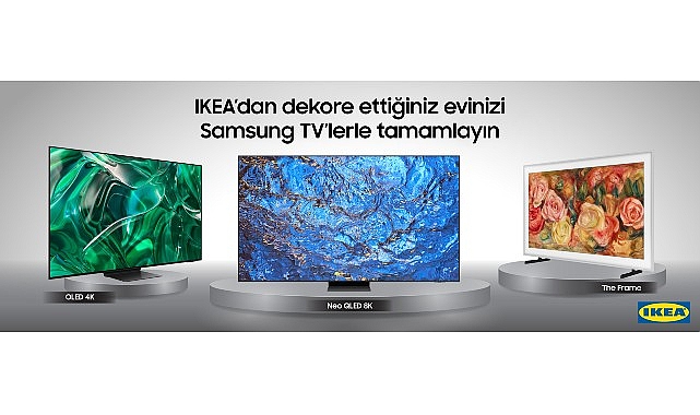 Samsung TV ve IKEA işbirliğiyle 5.000 TL’ye varan Nakit Yüklemeli Kart kampanyası – TEKNOLOJİ