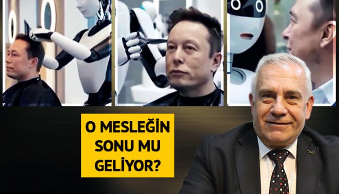 Berber dükkanı tükeniyor mu? Sosyal medyada yer alan görüntüler berberlerde tepki yarattı: “Bizim sektörde robotların şansı yok.”