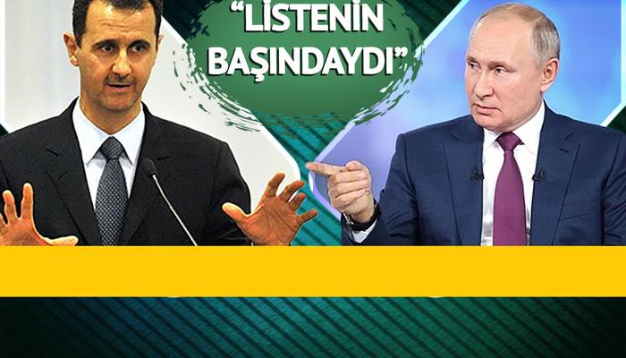 Esad eteklerini açan ifade: halatlar bir banka hesabı da dahil olmak üzere Putin’in elinde! “Bizi Selam”