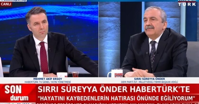 Habertürk ambargoyu yükseltti: Sicirin Süreyya Önder bir konuktu – Haber Politikaları Haberleri