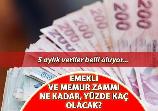 EMEKLİ VE MEMUR MAAŞ ZAMMI ENFLASYON FARKI (2025 MAYIS) || Gözler 5 aylık oranlarda! Memur ve emekli maaş zammı enflasyon farkı ne kadar, yüzde kaç olacak? En düşüm memur maaşı ne kadar kaç TL olacak?