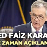 FED FAİZ KARARI EKİM 2025 TARİHİ || ABD Merkez Bankası (FED) faiz kararı ne zaman açıklanacak, faiz indirimi olacak mı? FED faiz beklentisi tahmini!
