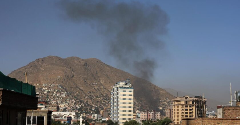 Afganistan’ın başkenti Kabil’de patlama sesi duyuldu