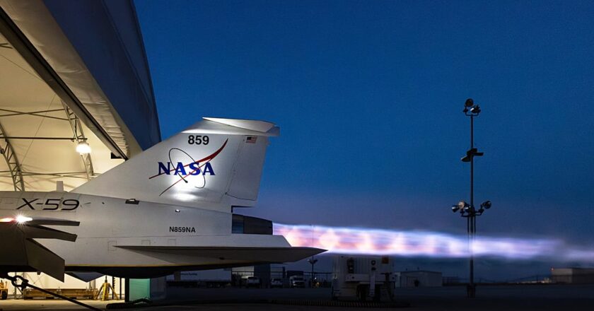 Video. NASA’nın süpersonik jeti ilk test uçuşunu tamamladı