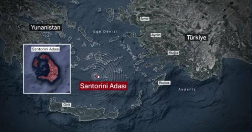 Yapay Zeka, Santorini’deki Deprem Olaylarının Sırrını Aydınlattı
