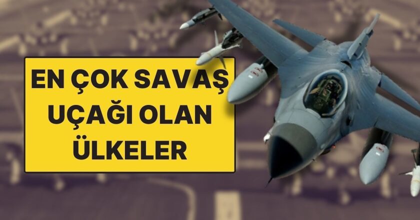 Dünyanın En Fazla Savaş Uçağına Sahip Ülkeleri: Türkiye Nerede?