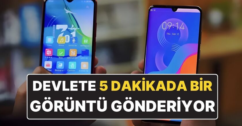 Devlete Her 5 Dakikada Ekran Görüntüsü Gönderen İlginç Telefon