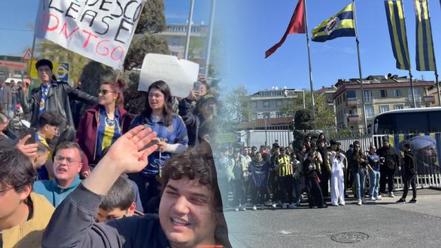 Fenerbahçe taraftarı tesislerde! Yönetime tepki büyüyor: ‘Ya Tedesco ya hiç’